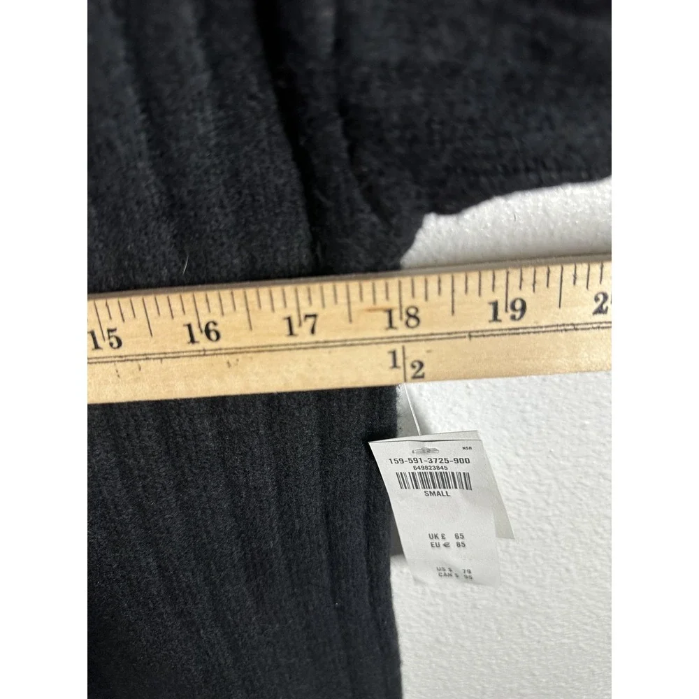 Abercrombie & Fitch‎ Sweater Womens Small Black Cowl Neck Ribbed Knit Tunic